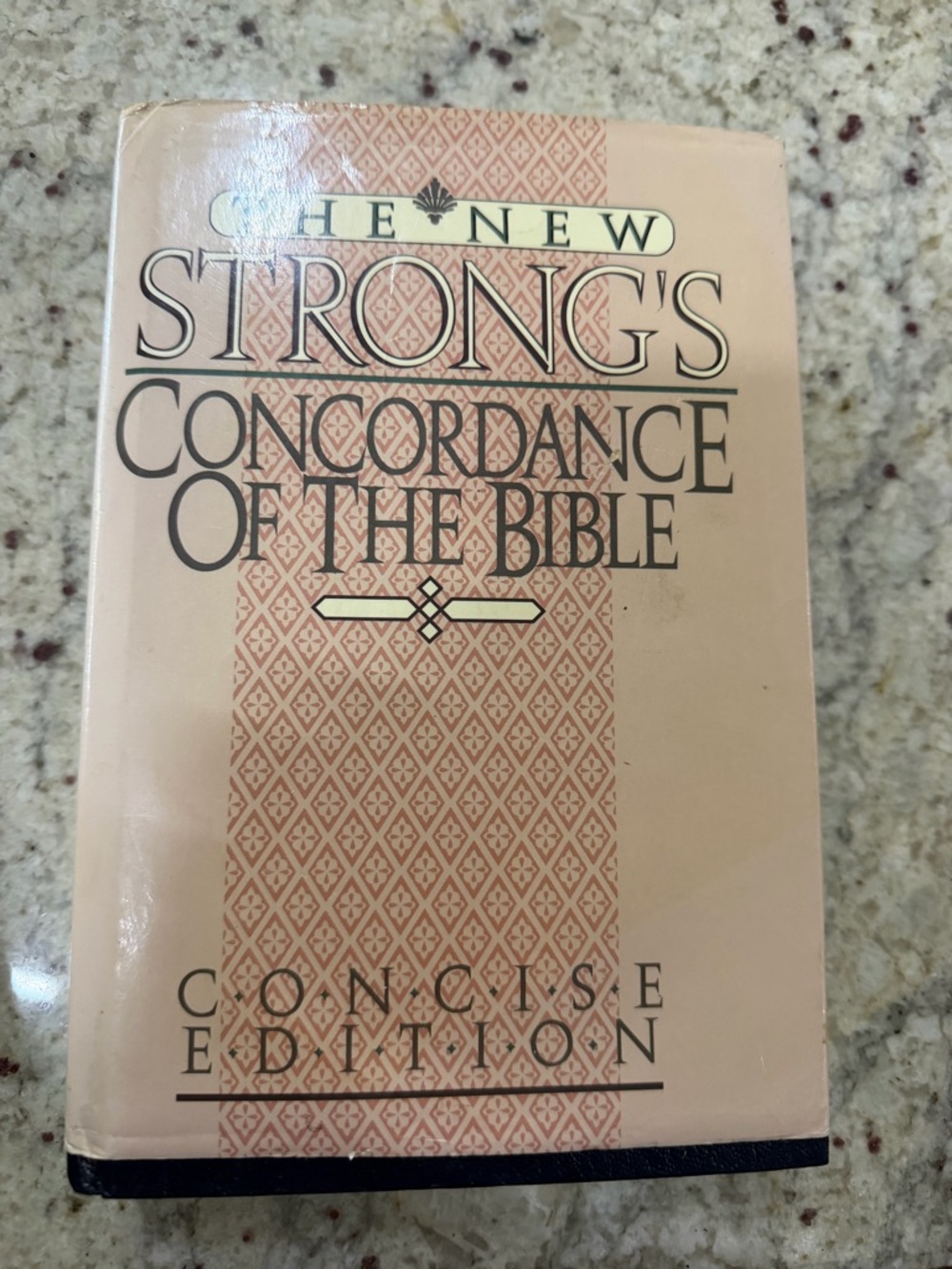 The New Strong's Concordance of the Bible - Light Beige Hardcover